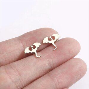 Elegant Dragon Stud Earrings | Intricate Mythical Design | Fierce & Sophisticate
